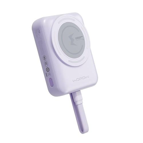 شاحن متنقل PW63 بسعة 10,000 ملي أمبير- لون بنفسجي