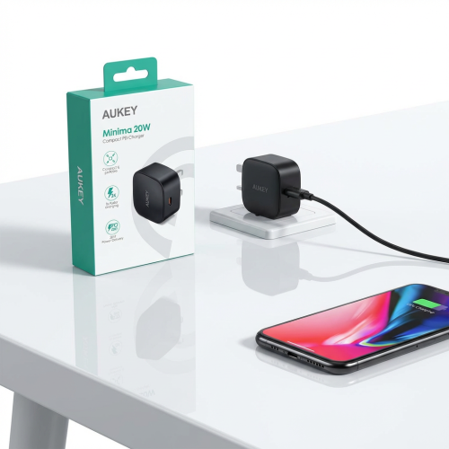 Wall charger OK with a capacity of 20 watts