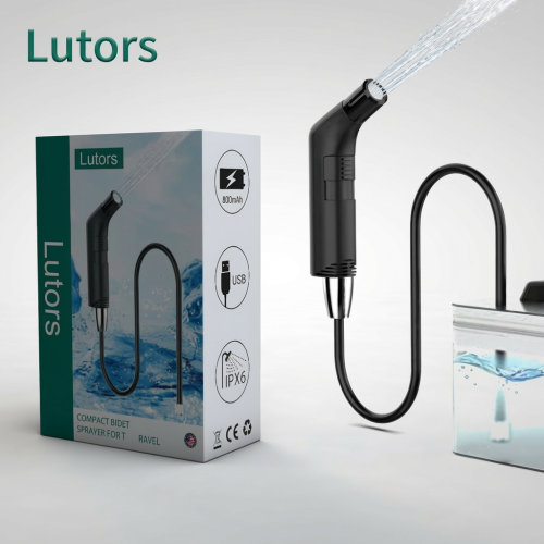 Traveler's portable bidet 800 ml battery with a length of 1.2 meters