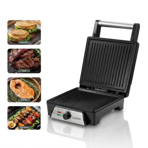 Sandwich heater and electric grill Lutors with 1600 watt capacity