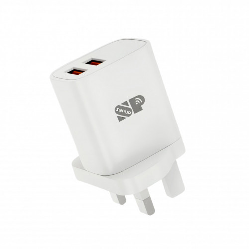 شاحن جداري سريع بمنفذين USB ماركة Sp