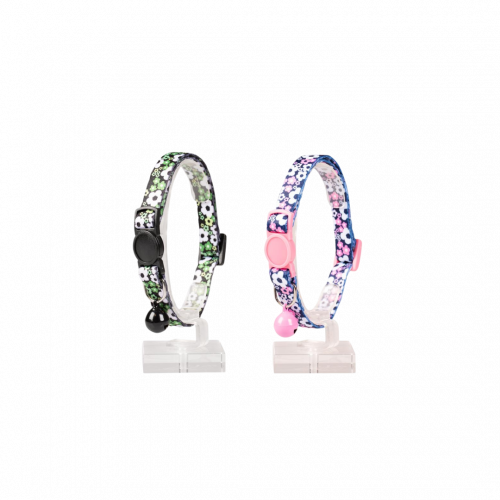 دوفو | طوق القطط برسم الزهور