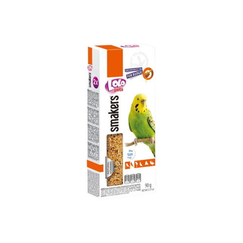 لولو بيتس | أعواد طعام بالعسل لطيور البادجي 90 جرا...