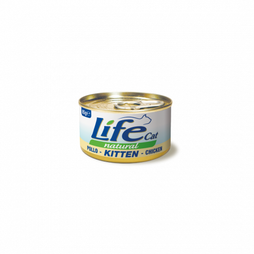 لايف كات | طعام للقطط الصغيرة بالدجاج