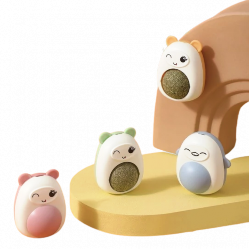 كرة النعناع البري للقطط بتعليقة فار AF46 ( كاتنيب...