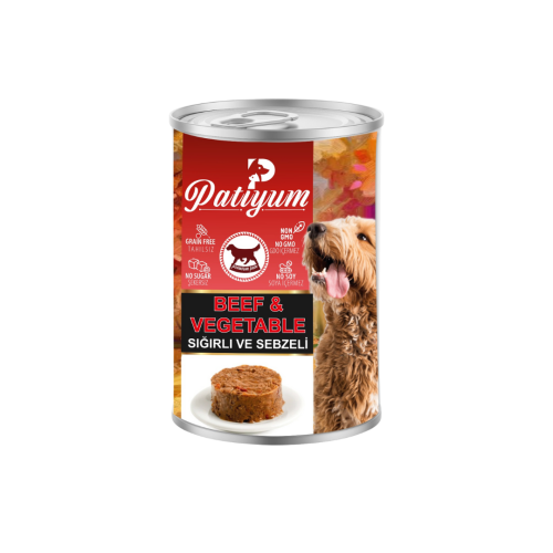 باتي يم | طعام باتيه رطب للكلاب البالغة بلحم البقر...