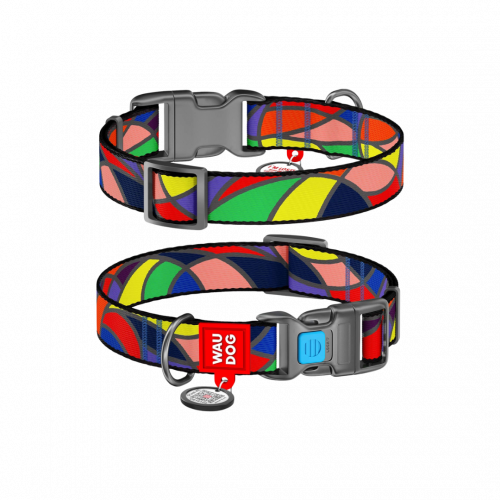 واو دوق | قلادة مع (QR) لتخزين بيانات القطط والكلا...