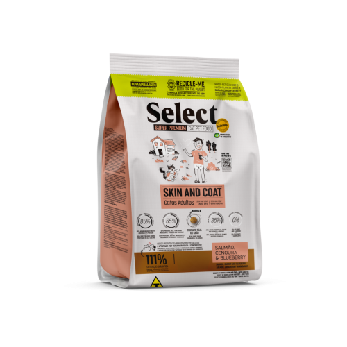 سيليكت | طعام للقطط البالغة بسمك السالمون لتحسين ا...