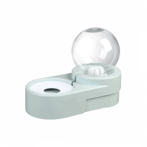 وعاء طعام مع موزع ماء الحيوانات الاليفة - 1.8لتر