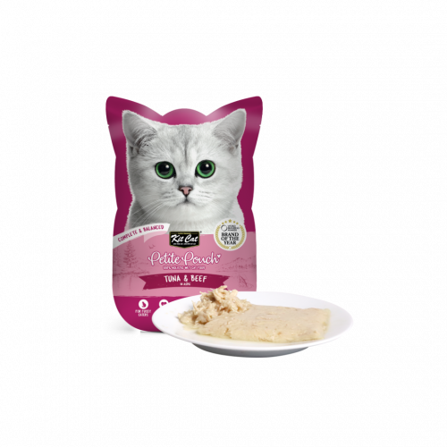 كيت كات | طعام للقطط بالتونة واللحم البقري بالجيلي