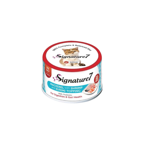 سيغنتشر7 | طعام للقطط بالماكريل والروبيان والسوريم...