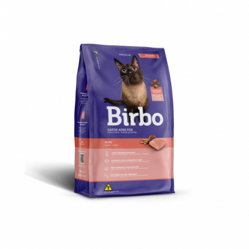 بيربو | طعام للقطط البالغة، بالديك الرومي