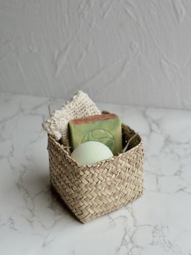 هدية سلة صابون وباث بومب ١