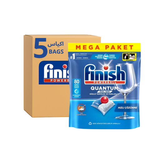 فنش باوربول كوانتم | 80 حبه × 5 اكياس