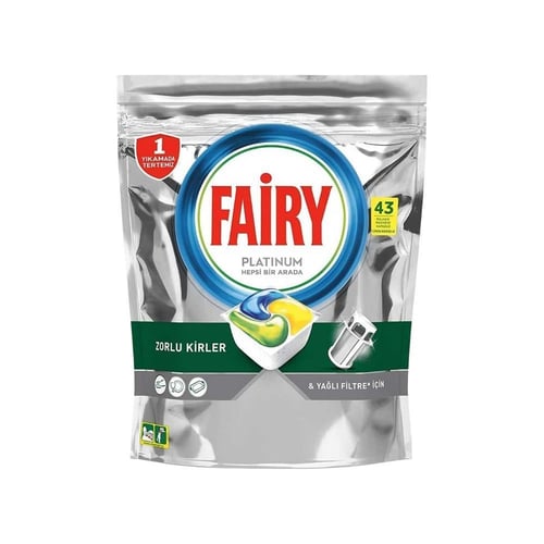 فيري كبسولات غسالة الصحون الكل في 1 ببلاتينيوم | 4...