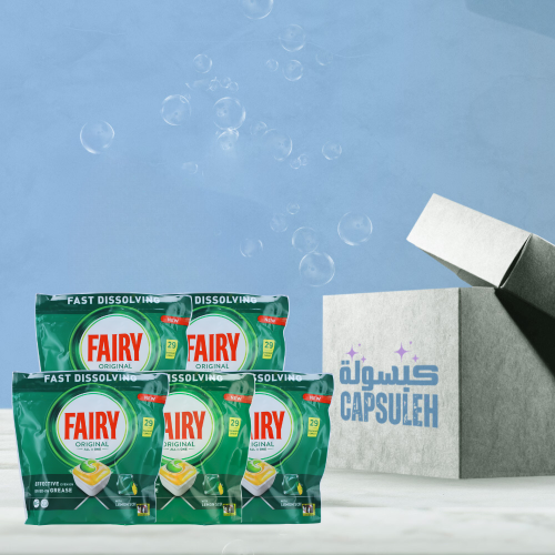 فيري كبسولات غسالة الصحون الكل في 1 اورجينال | 145...