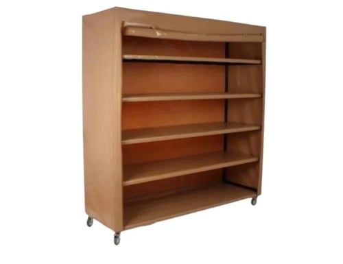 دولاب تخزين كبير 5 أرفف مع دولاب هدية