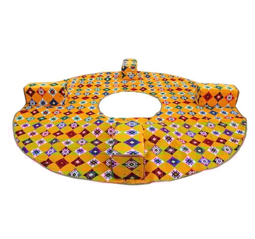 طقم فرشة رحلات دائرية مع فتحة نار