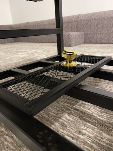 منقل غاز وطاولة 2 في 1