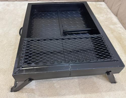 منقل البيئة 2 في 1 غاز و حطب