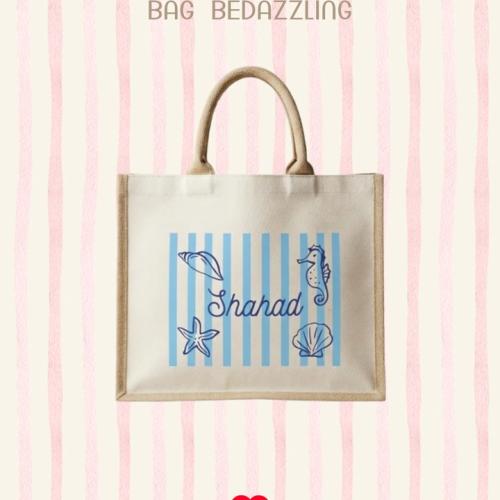 BAG BEDAZZLING
