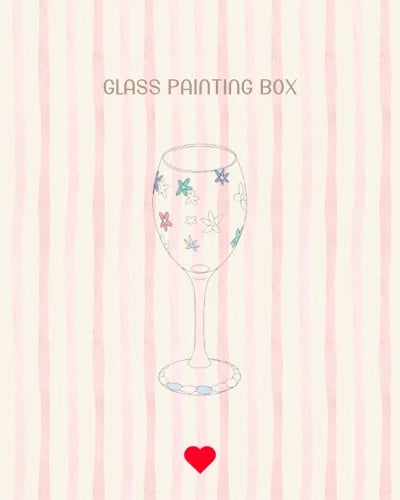 Glass painting box