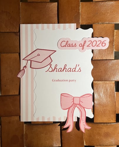 Graduation card