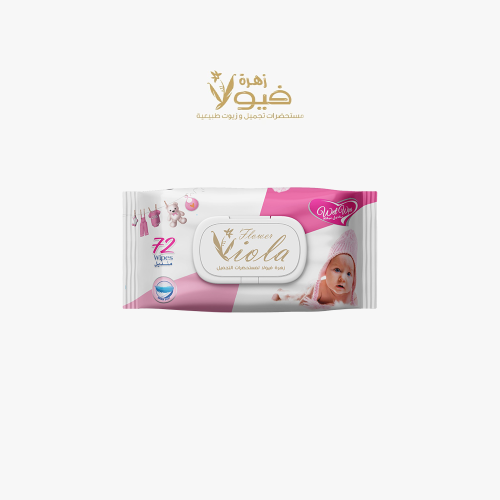 مناديل مبللة مناسبة للأطفال ( 72 منديل )