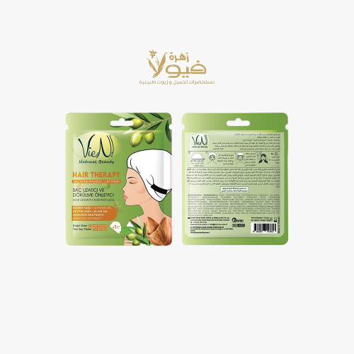 قناع الشعر بزيت اللوز وزيت الزيتون ومستخلص الأفوكا...