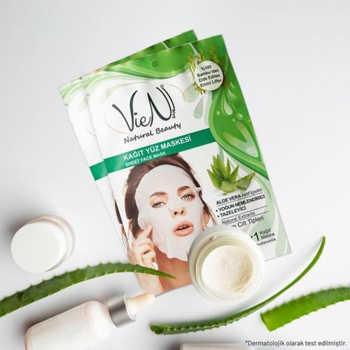 قناع الوجه الورقي ماسك الصبار