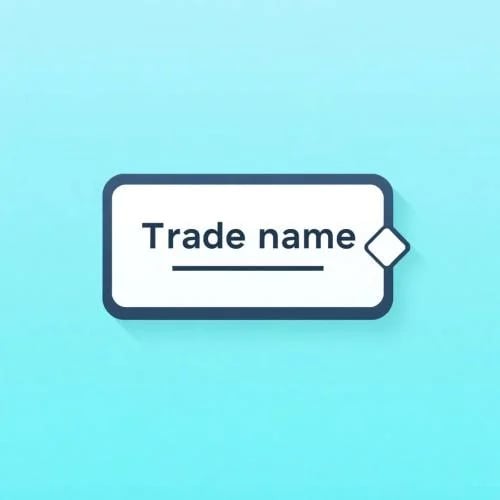 Service of waiving the trade name for a sole propr...