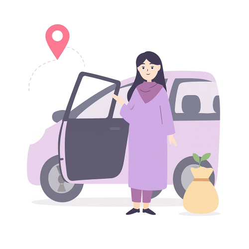 Service for applying for the transportation suppor...