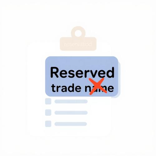 Service to cancel a reserved trade name