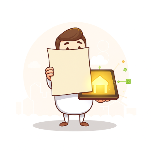 Real estate deed update service