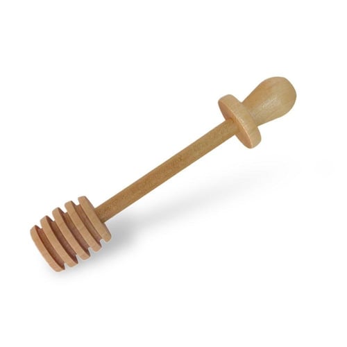 طقم ملعقة عسل خشبية العدد 12 حبة