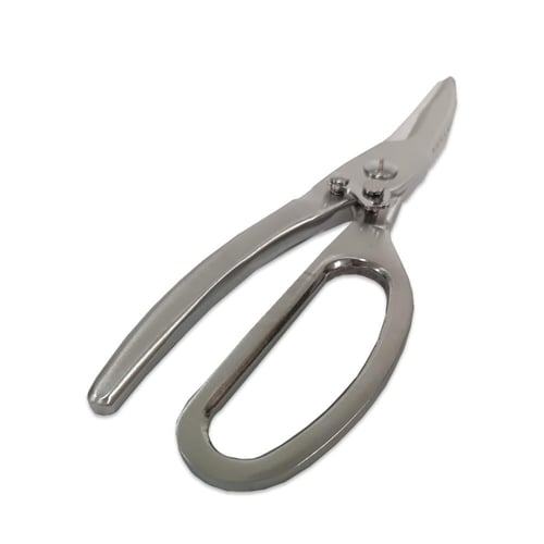 مقص دجاج استيل بمقبض يد