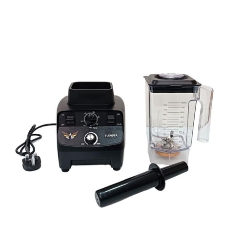 خلاط كهربائي اسود 2 لتر