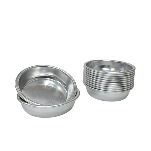 طقم زبدية جلي المنيوم 8 سم 12 قطعة