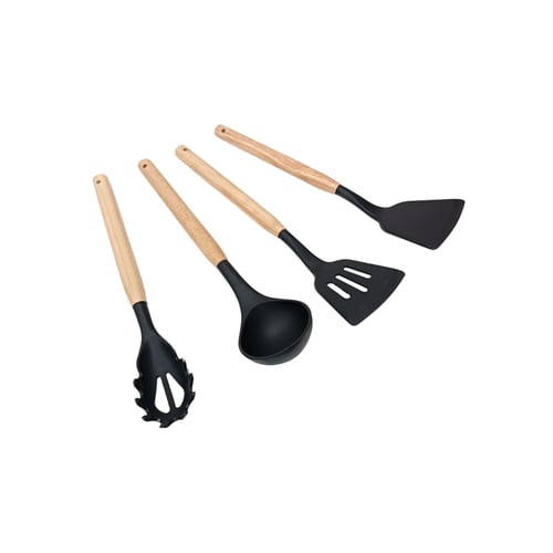 طقم الملاعق والملاسات سيلكون 12 قطعة