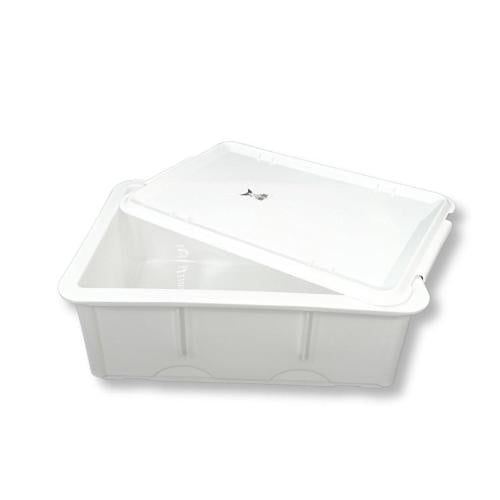 صندوق بلاستيك تخمير العجين 45×32×8 سم