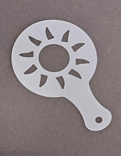 رسمات قهوة بلاستيك 16 قطعة