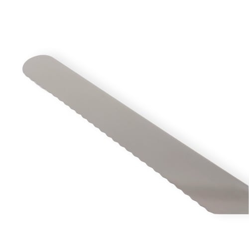 سكين خبز مشرشر ابيض مقاس 12