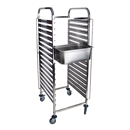 ترولي صواني 18 رف 60x40 سم