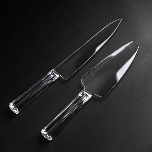 طقم سكاكين كيك اكريلك