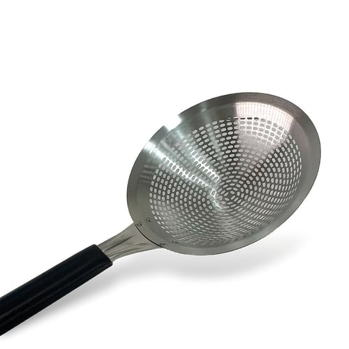 ملاس مخرم استيل بمقبض اسود