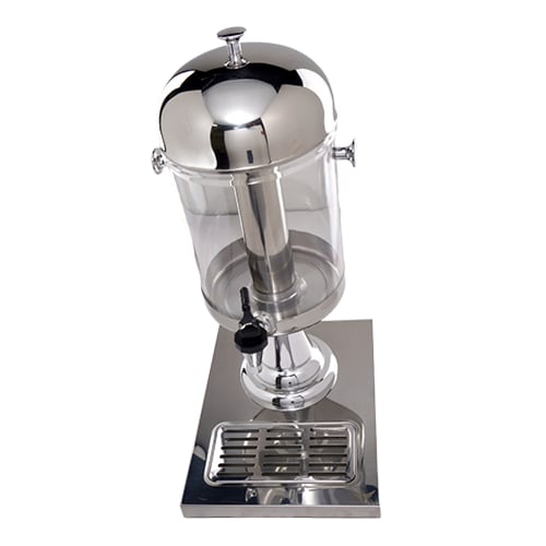 موزع عصير قاعدة استيل مفرد 8 لتر