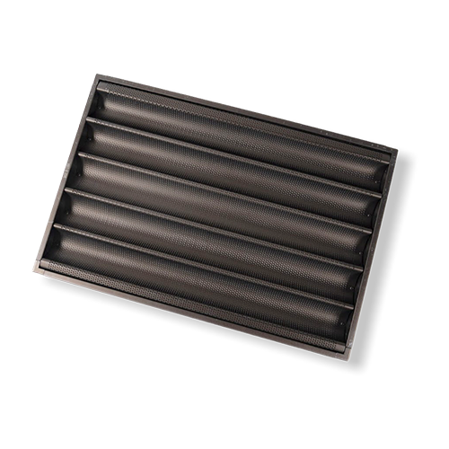 صواني صامولي اسود 5 خطوط