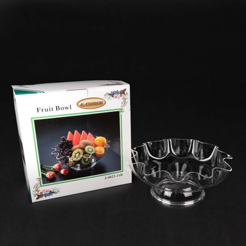 صحن فواكه بقاعده صغير