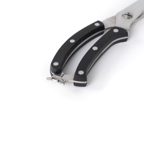 مقص دجاج استيل مقبض اسود