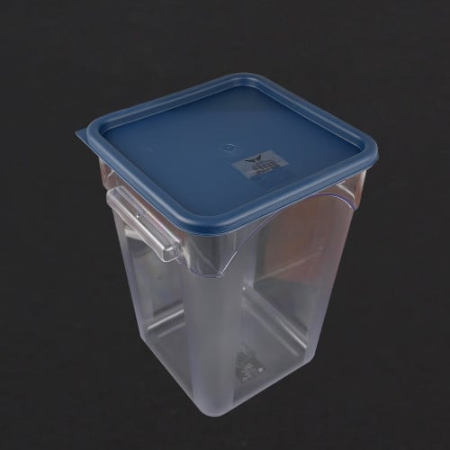 علب شفاف مع غطاء 7.5 لتر